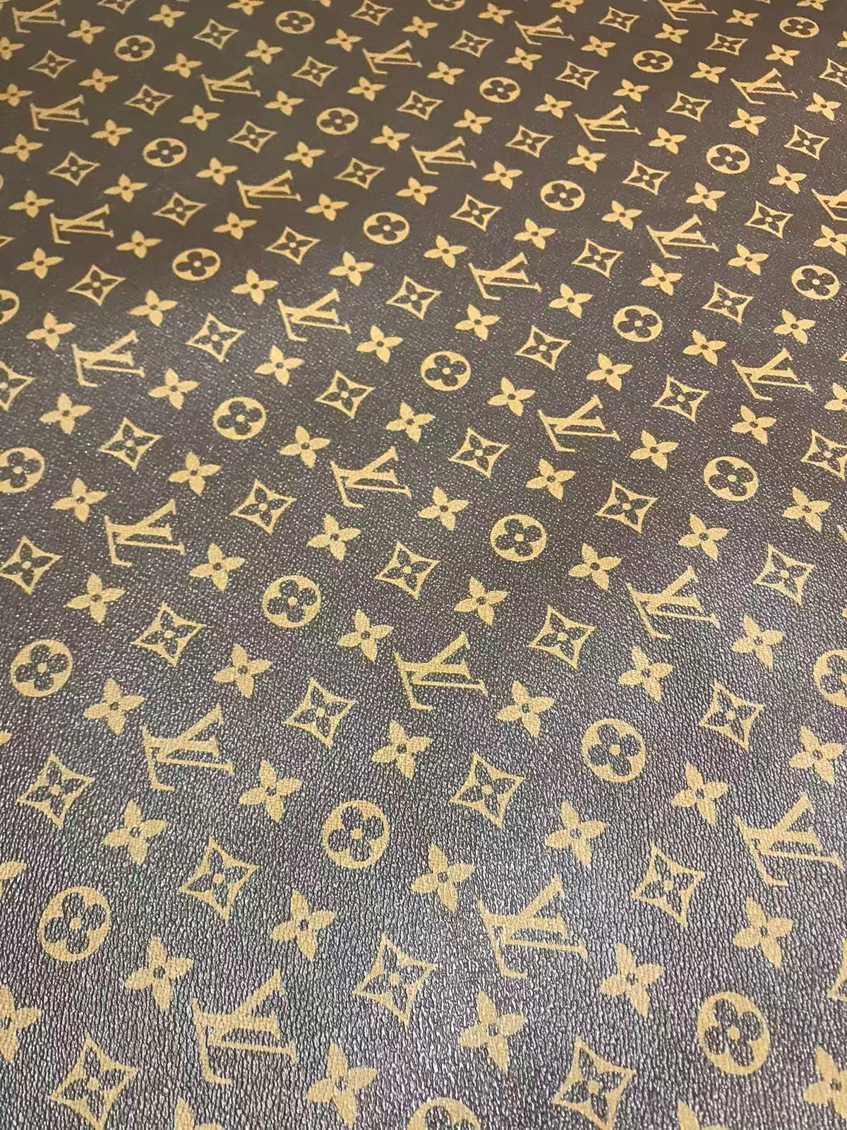 Classic Louis Vuitton LV Leather Sheet for Shoe Custom Bag