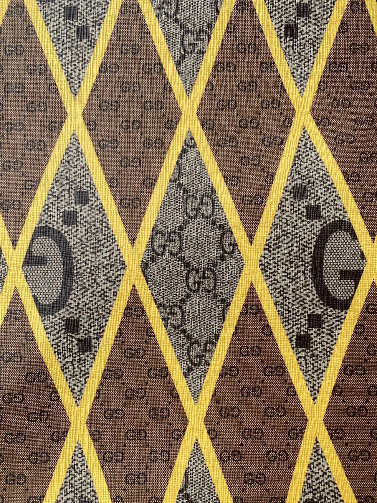 Custom sneakers Gucci Designer Faux Leather for Handmade DIY Sewing Upholstery Projects