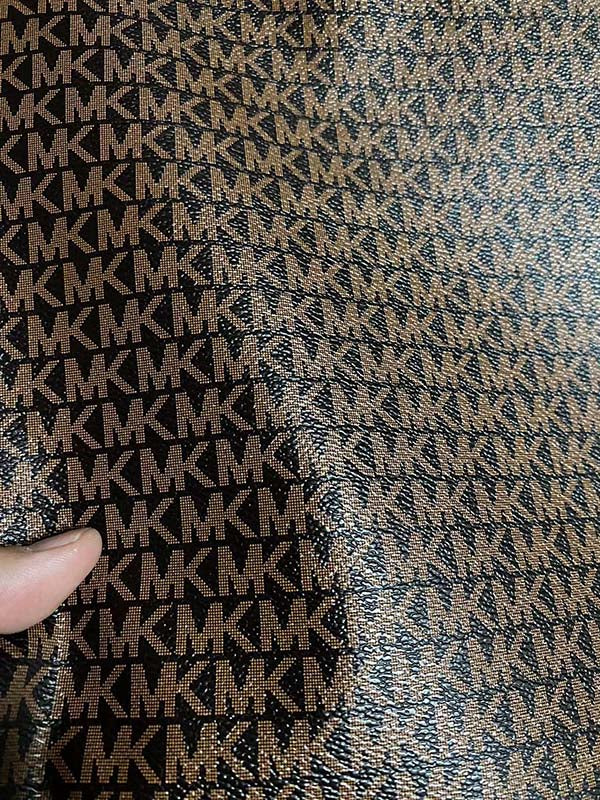 Brown MK Leather Fabric