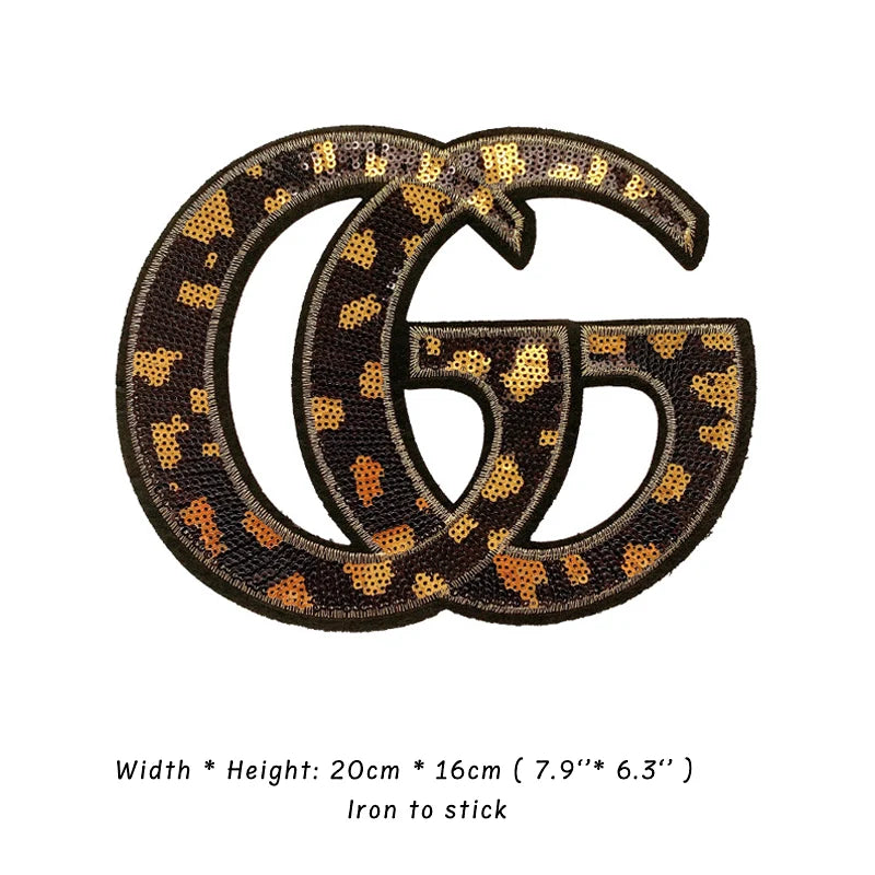Gucci Patches for Custom Handmade DIY Sewing Project Clothing Jackets