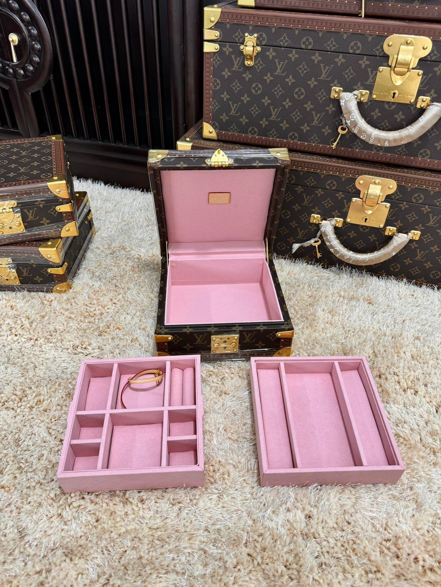 Custom LV  Accessories Box Jewelry Box