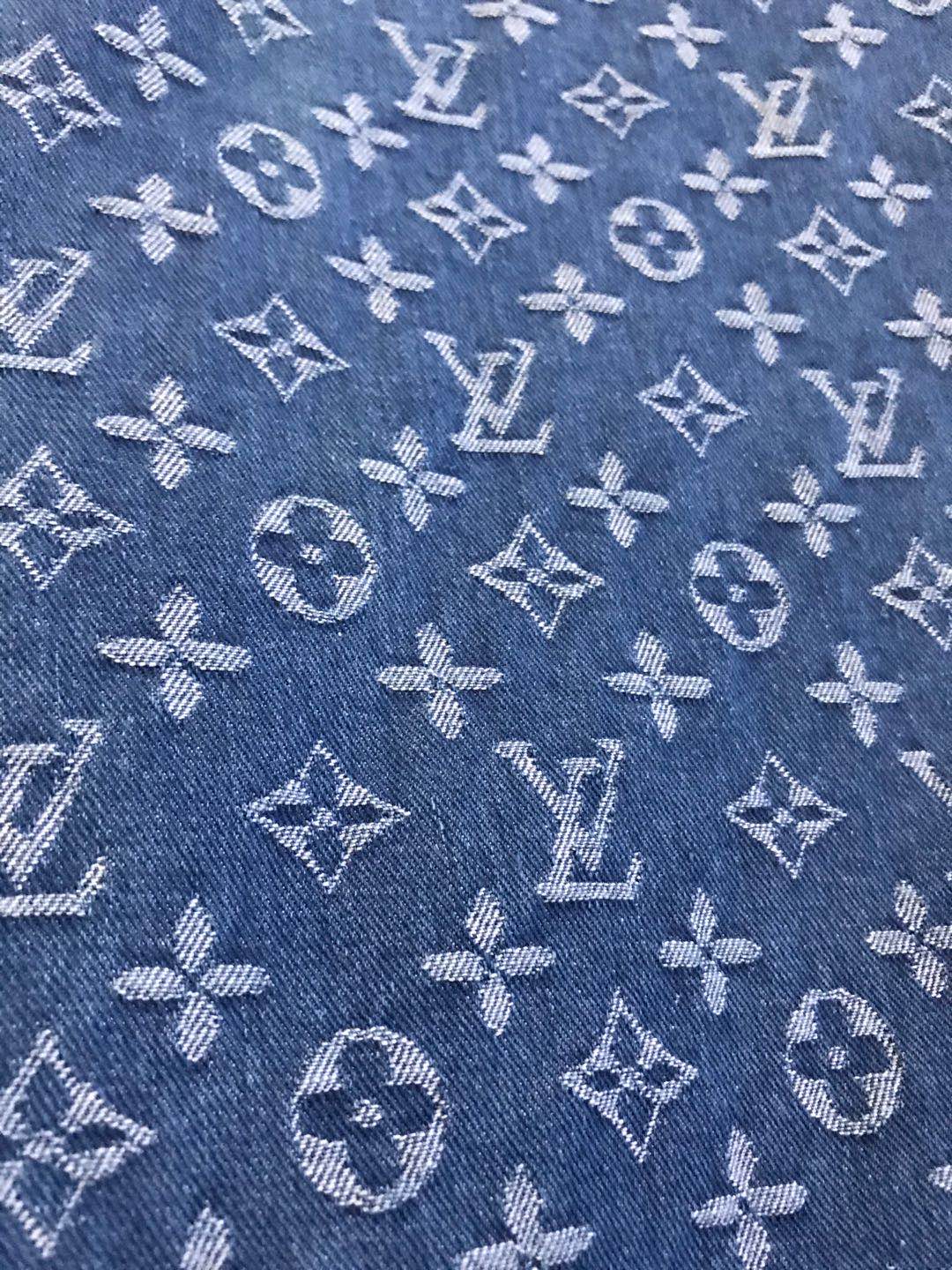 LV Denim Jeans Fabric