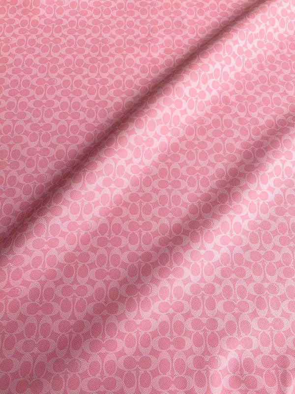 Pink  Coach Bag Leather Crocs DIY Designer Fabric Handmade