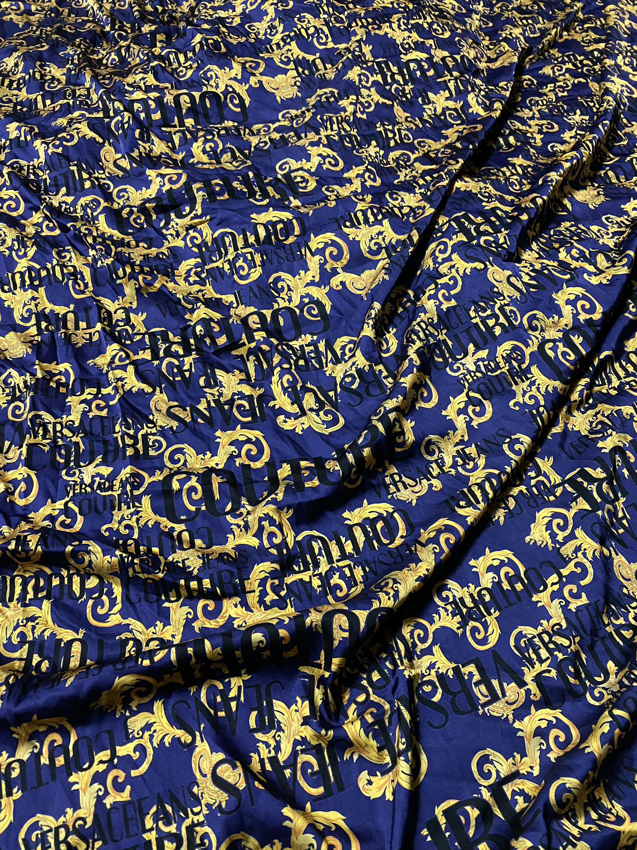 Versace Satin Clothing Fabric