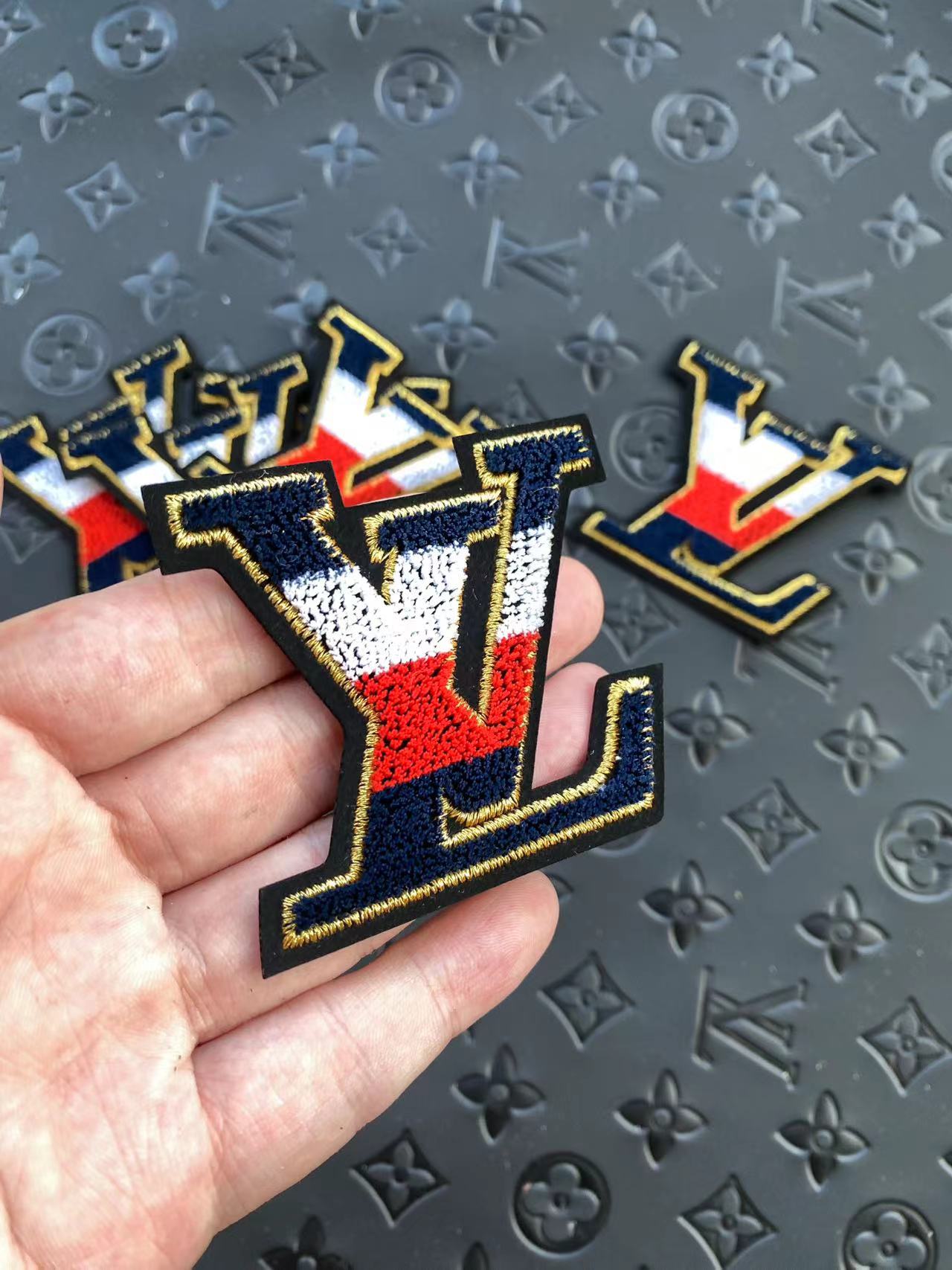 LV Embroidery Clothing Handmade DIY Patch