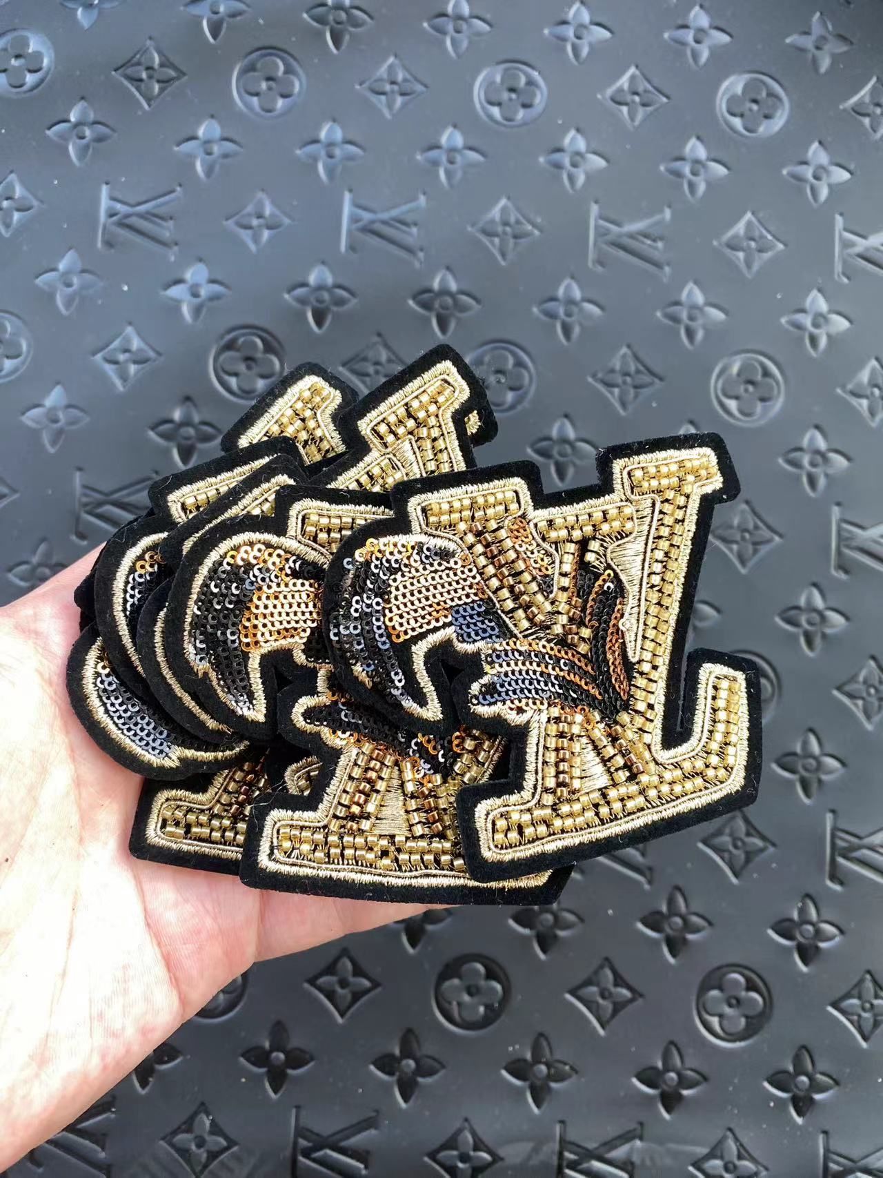 LV Embroidery Clothing Handmade DIY Patches