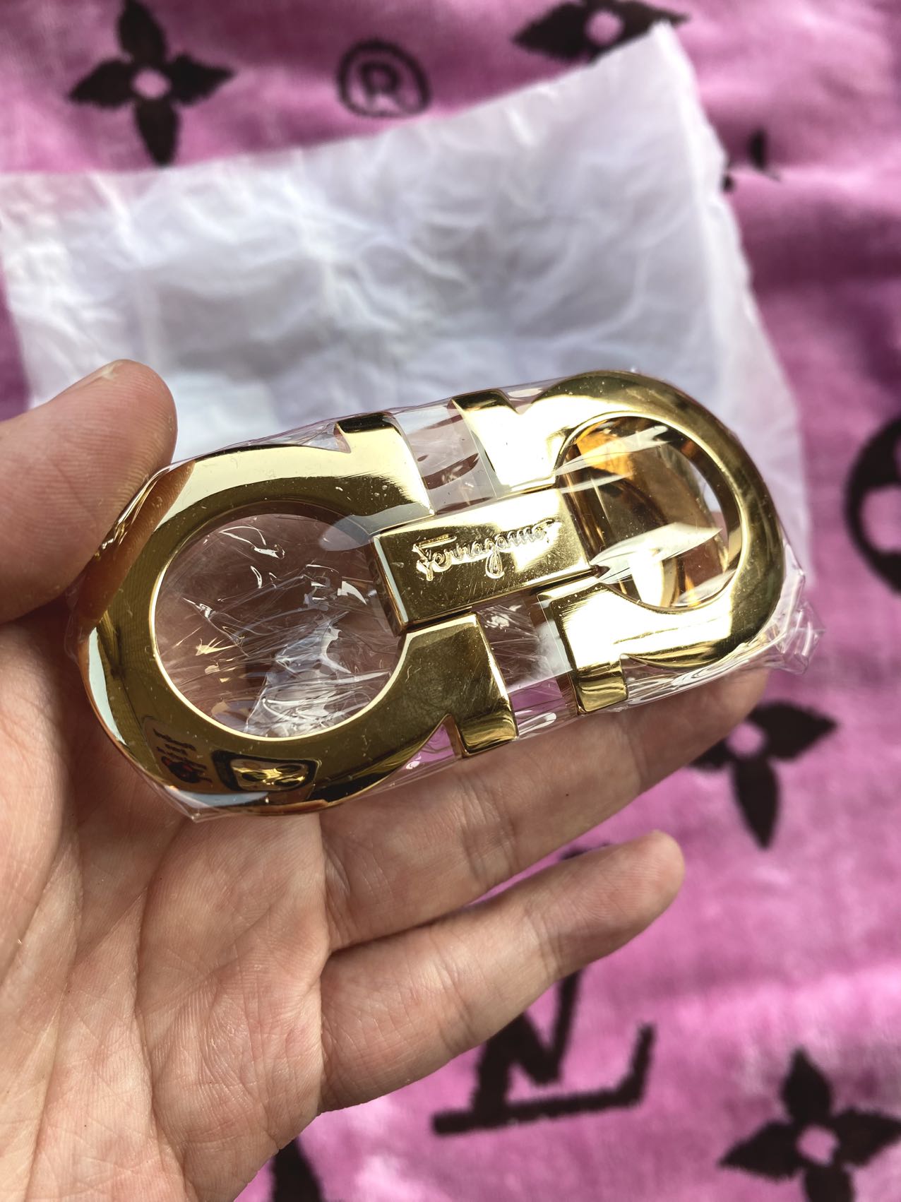 Ferragamo Belt Buckle Handmade Repair Accessory