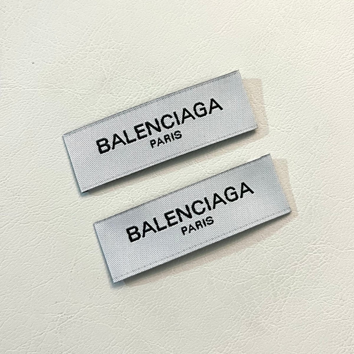 Balenciaga Paris Tag Label for Custom Apparel DIY Sewing Accessories - mingfabricstore