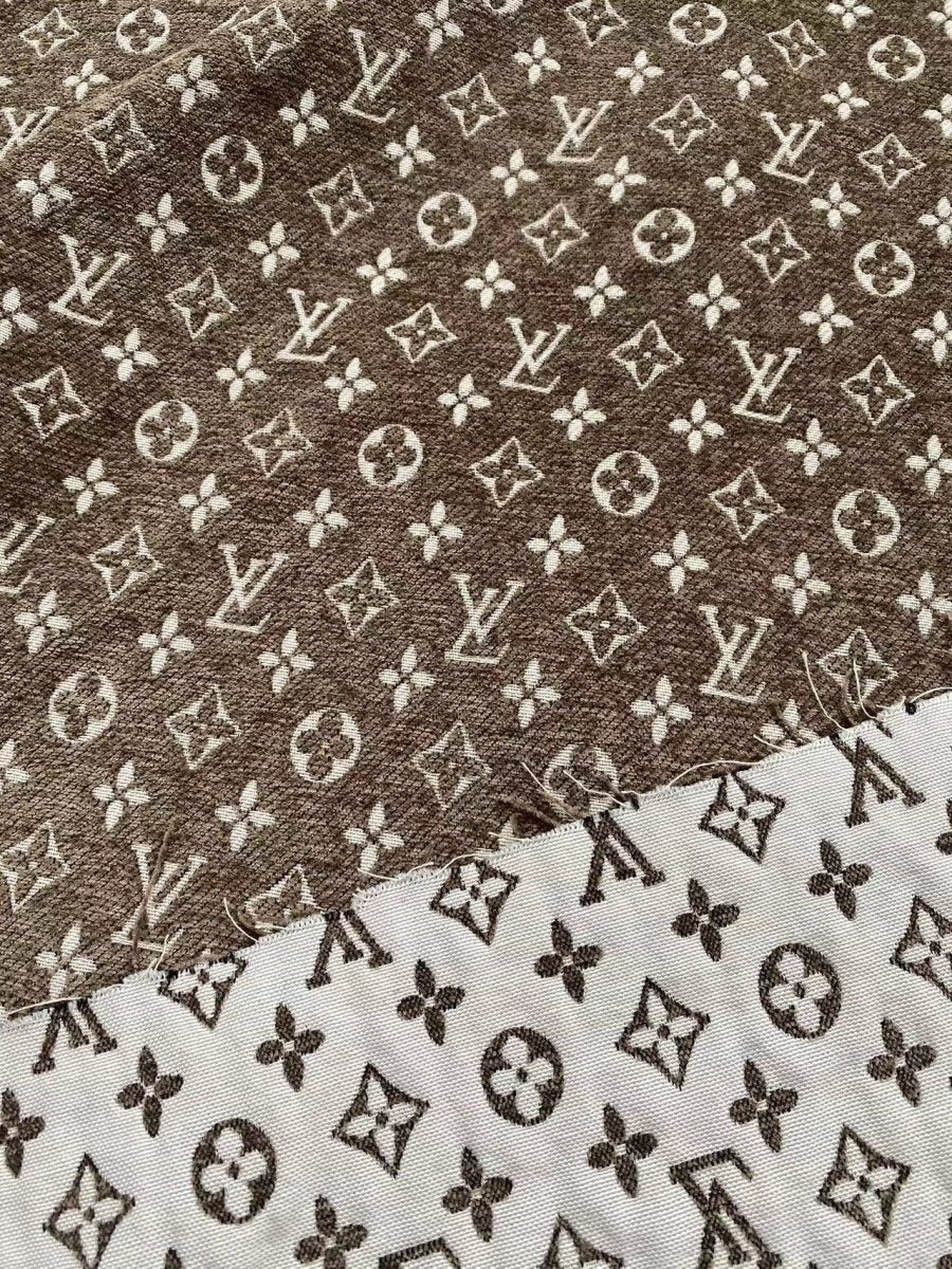 Brown Chenille Upholstery Fabric for Beach Bag Sofa Furniture Car Upholstery - mingfabricstore