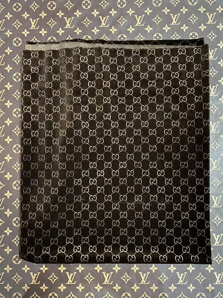 Brown Gucci Velvet Fabric for Handmade Bespoke Suit Making - mingfabricstore