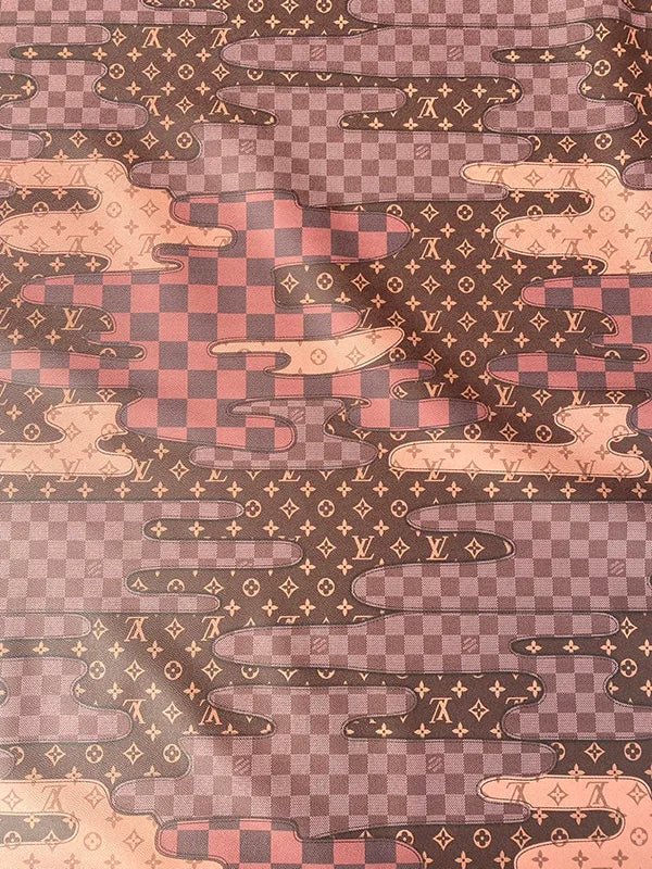 Brown Louis Vuitton Bag Leather for Custom DIY Projects - mingfabricstore