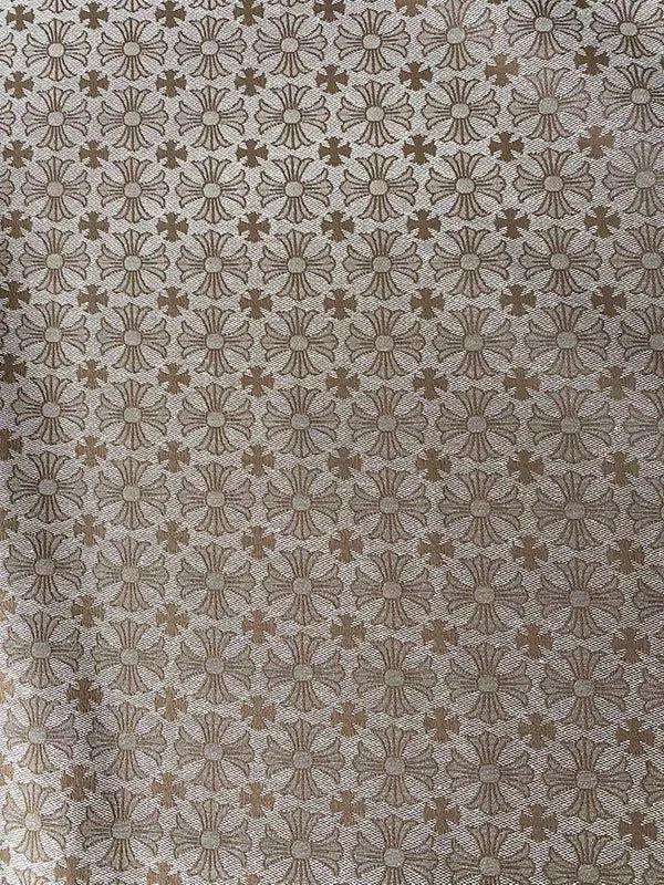 Chrome Hearts Jacquard Sewing Fabric Sold by Yard - mingfabricstore