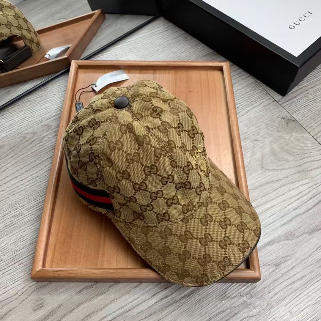 Classic Gucci Vintage Baseball Cap Canvas Hat - mingfabricstore