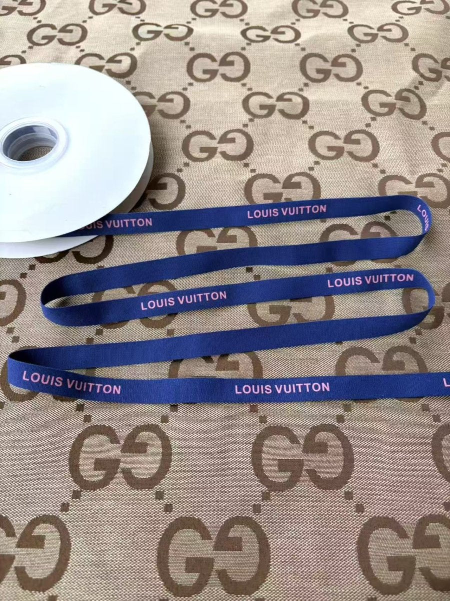 Classic LV Ribbon for DIY Project Gift Wrap - mingfabricstore