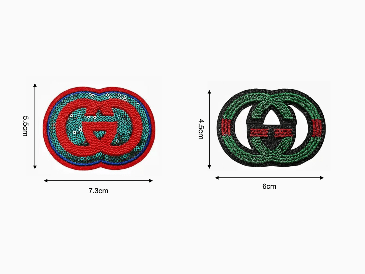 Embroidery Gucci Patches Custom Clothing Jackets - mingfabricstore