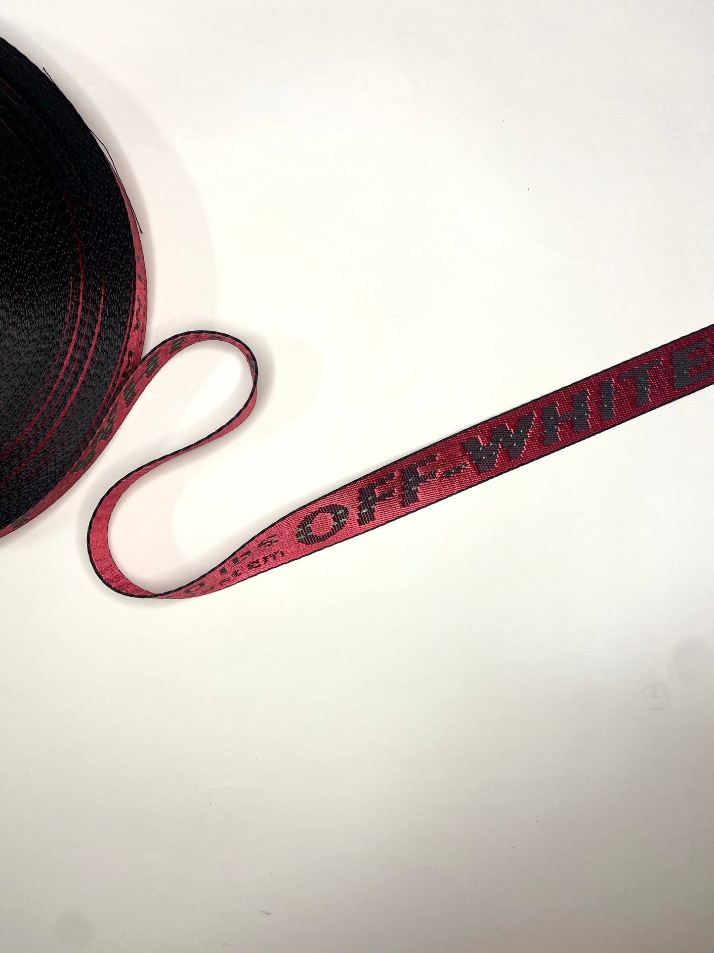 Off-White Wrap Non-Stretch Straps for Custom Sneakers