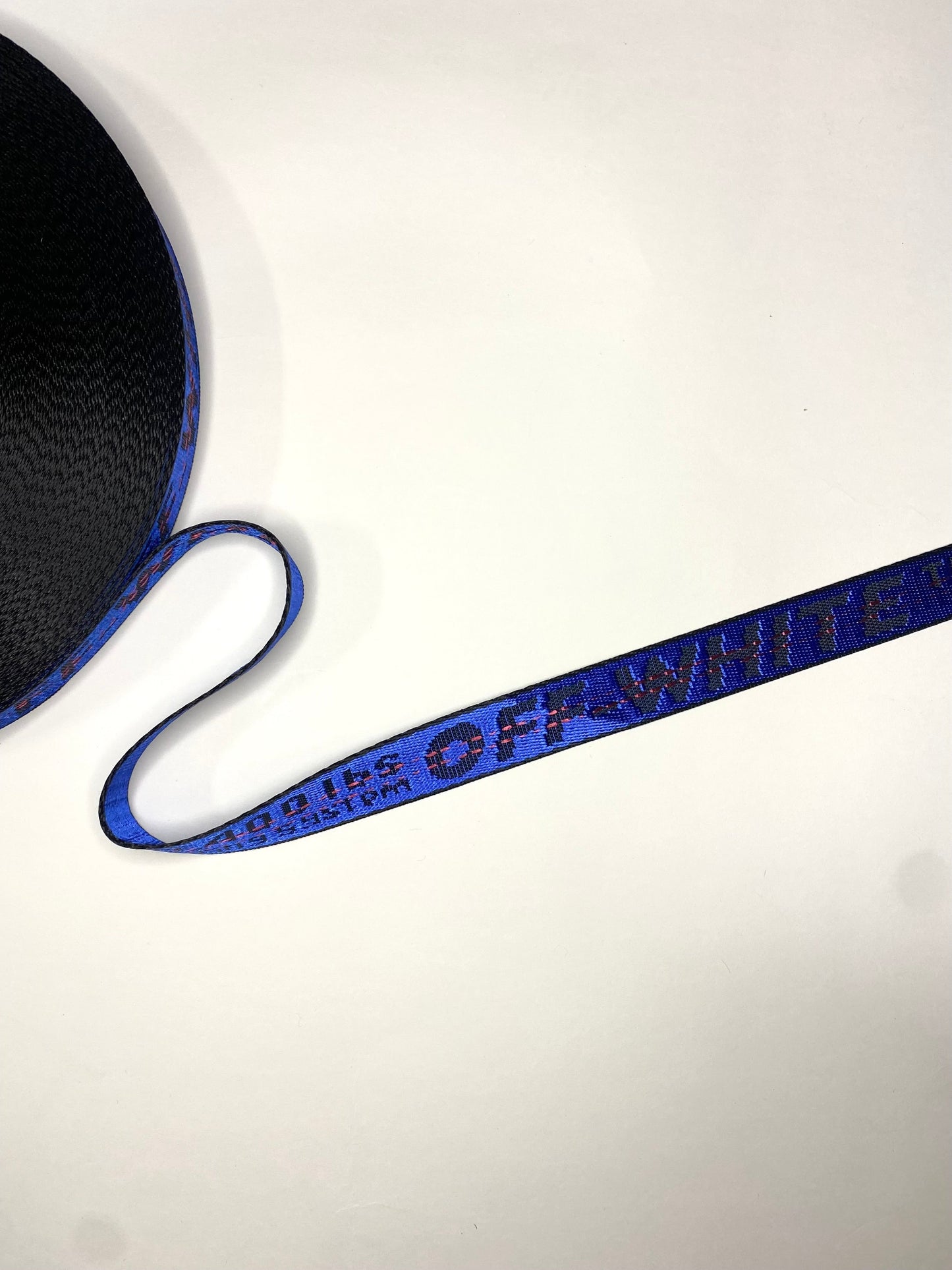 Off-White Wrap Non-Stretch Straps for Custom Sneakers