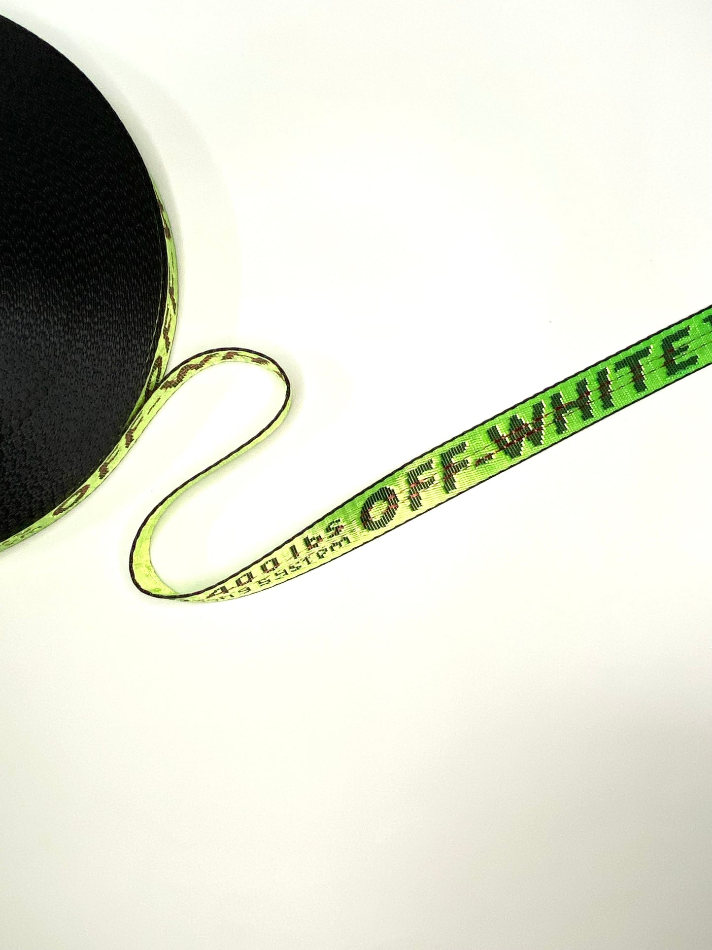 Off-White Wrap Non-Stretch Straps for Custom Sneakers