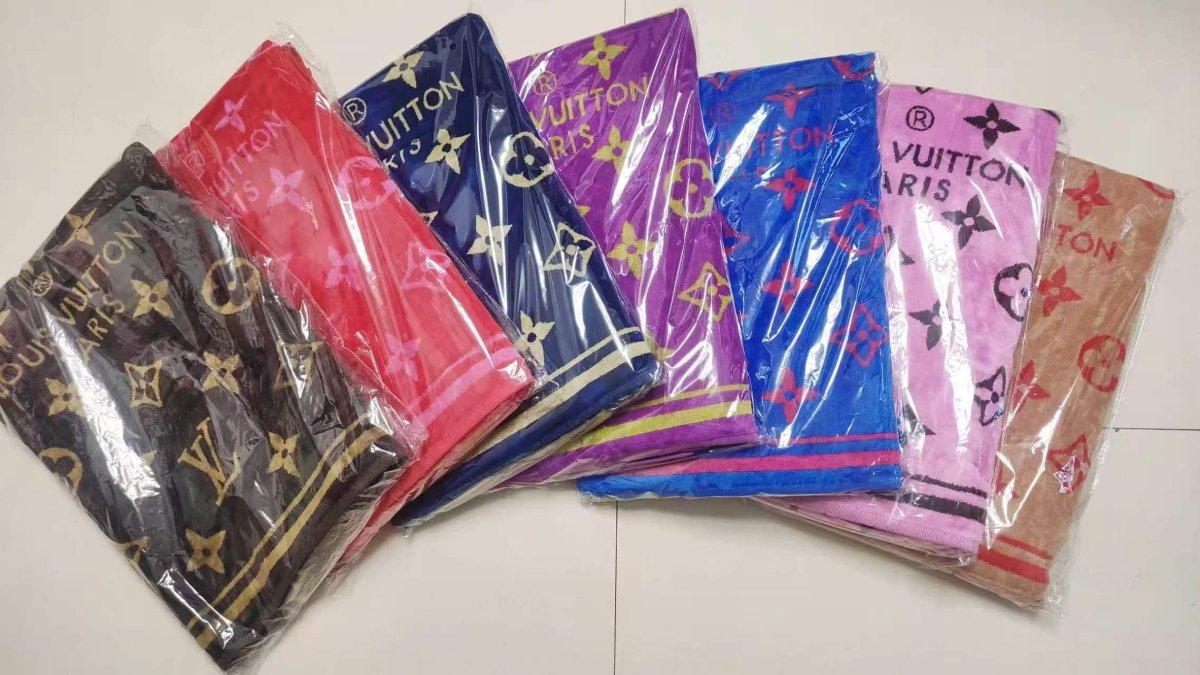 Louis Vuitton Beach Towel for Beach Bag DIY - mingfabricstore