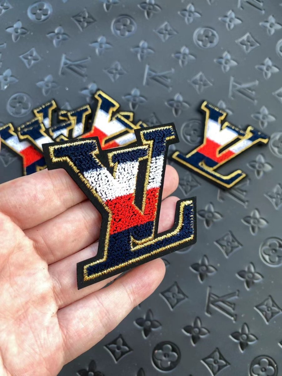 LV Embroidery Clothing Handmade DIY Patch - mingfabricstore