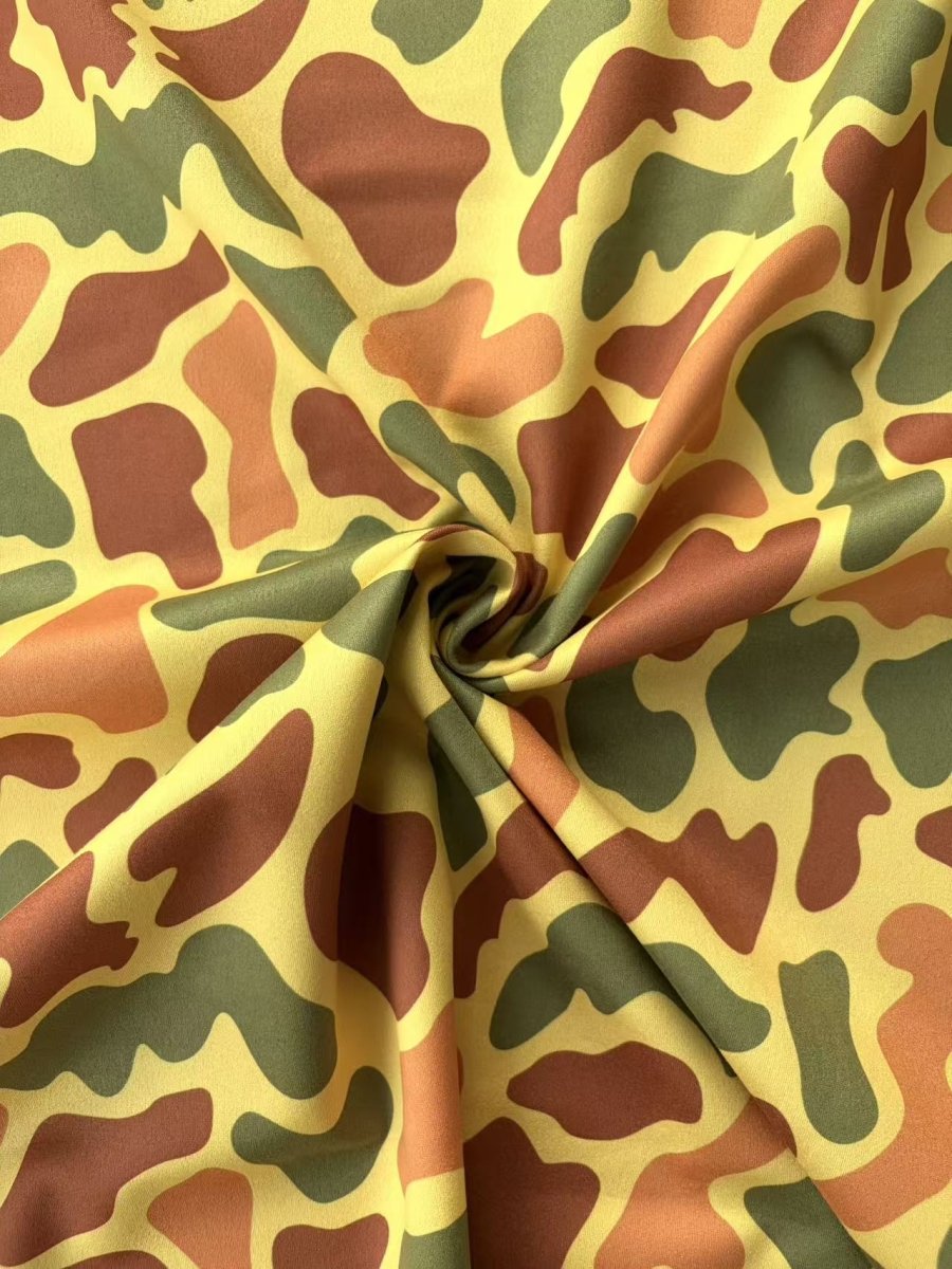 New Camo Suede Car Headliner Upholstery Fabric for DIY Crafts - mingfabricstore