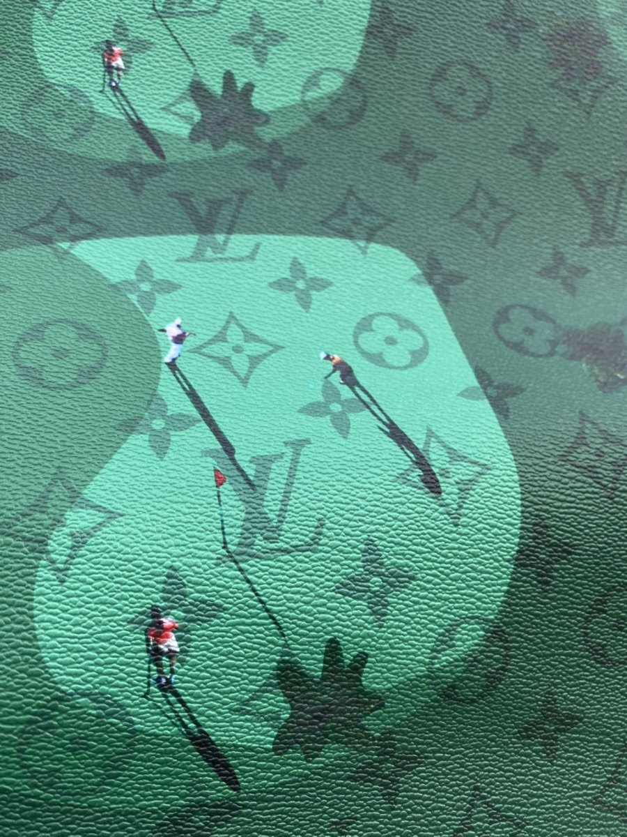 New Louis Vuitton Golf Custom Designer Fabric for Handmade DIY Handicraft - mingfabricstore