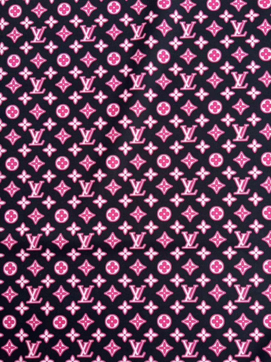 Pink Louis Vuitton LV Suede Car Headliner Upholstery Speaker Pod Cover DIY Custom Fabric - mingfabricstore