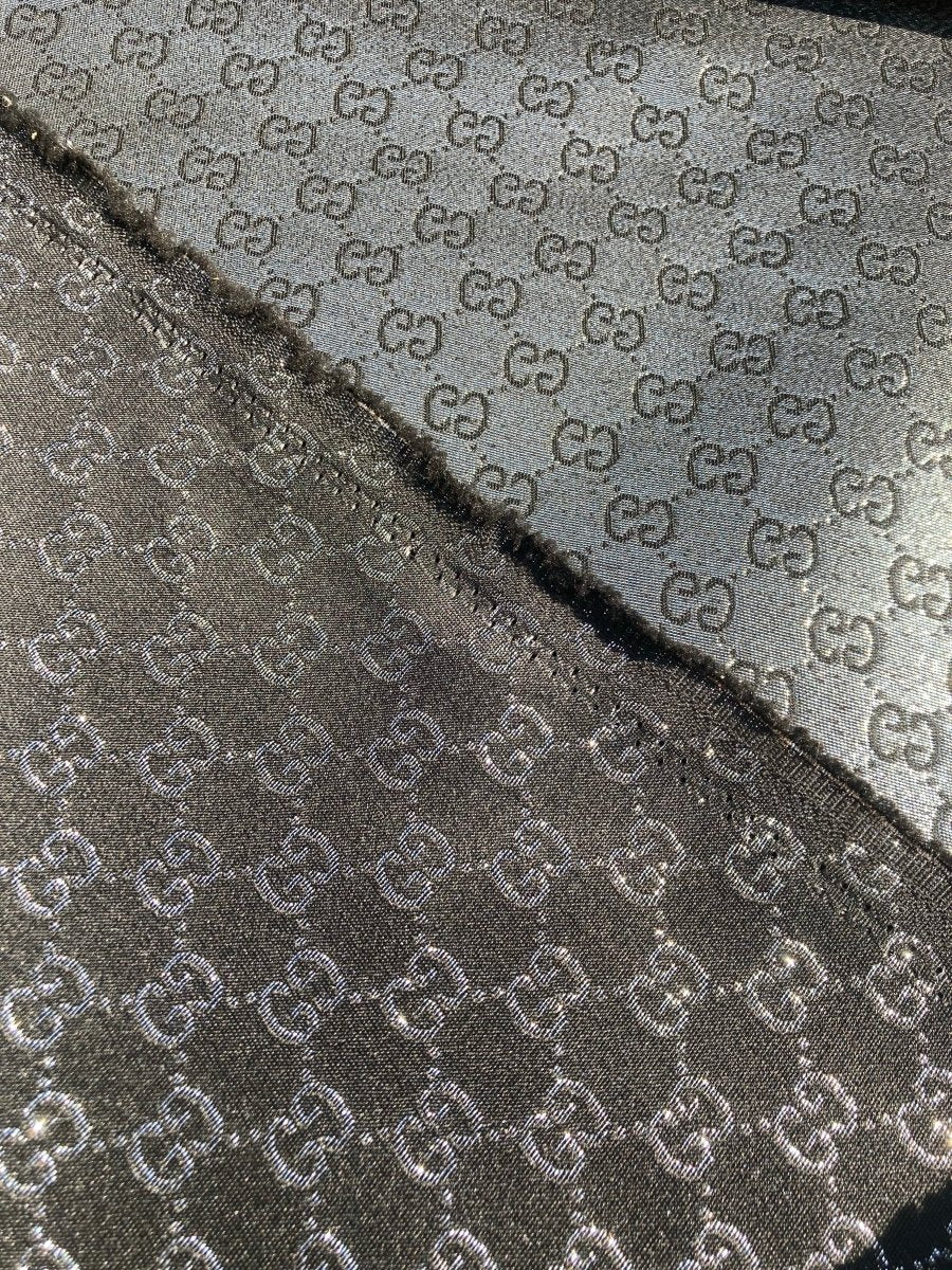 Silver Reflective Gucci Cotton Fabric for Custom - mingfabricstore