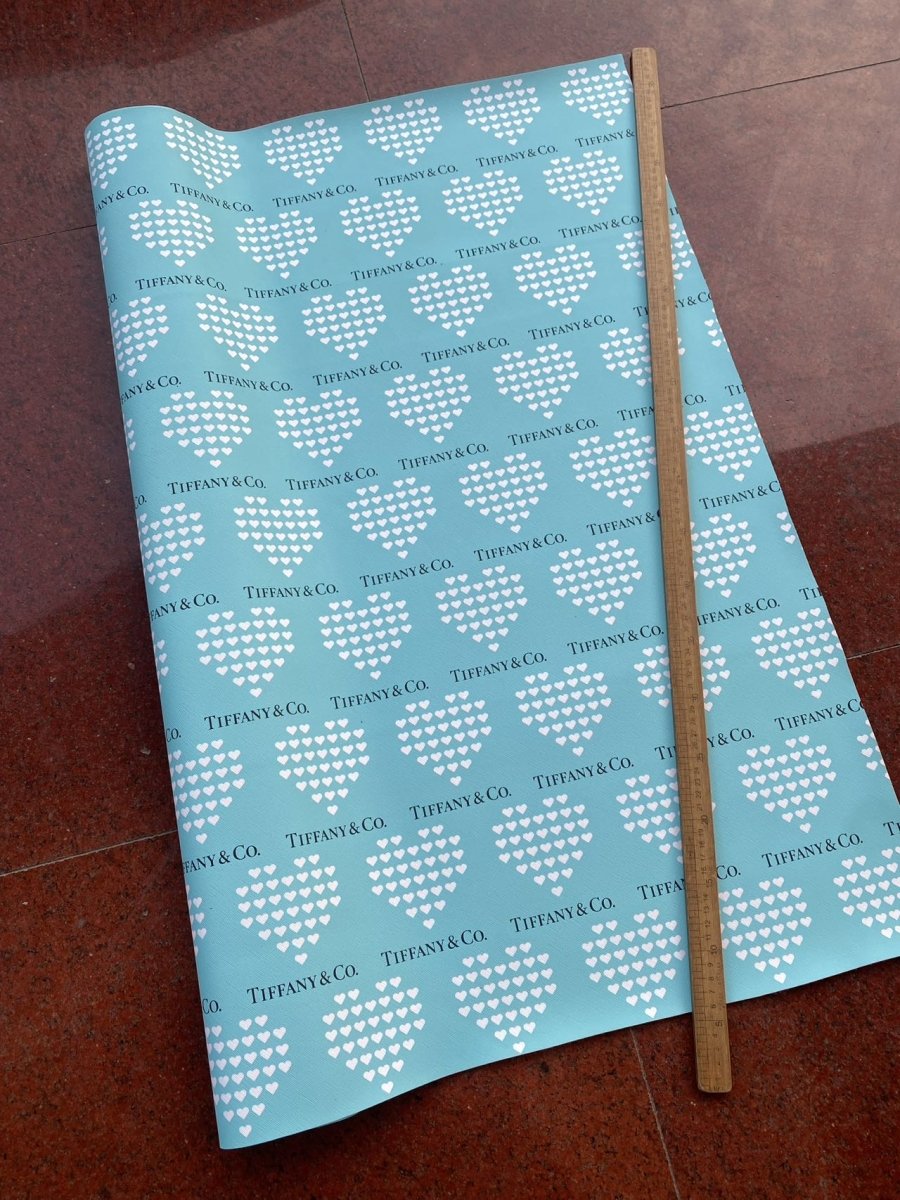 Tiffany & Co. Designer Fabric Custom Leather Sheet Car Upholstery - mingfabricstore