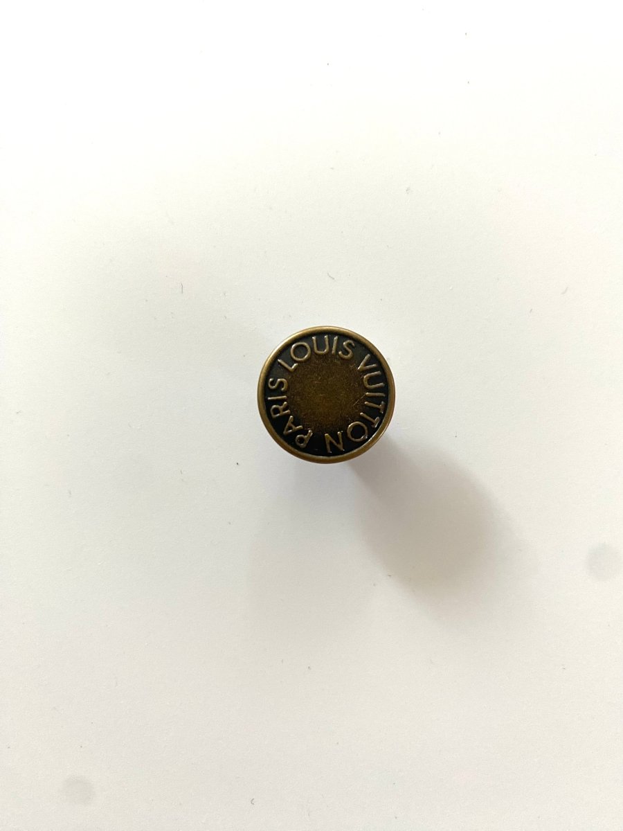 Vintage Louis Vuitton Accessory Shank Button for Jean Button Custom Clothing Handmade Jackets - mingfabricstore
