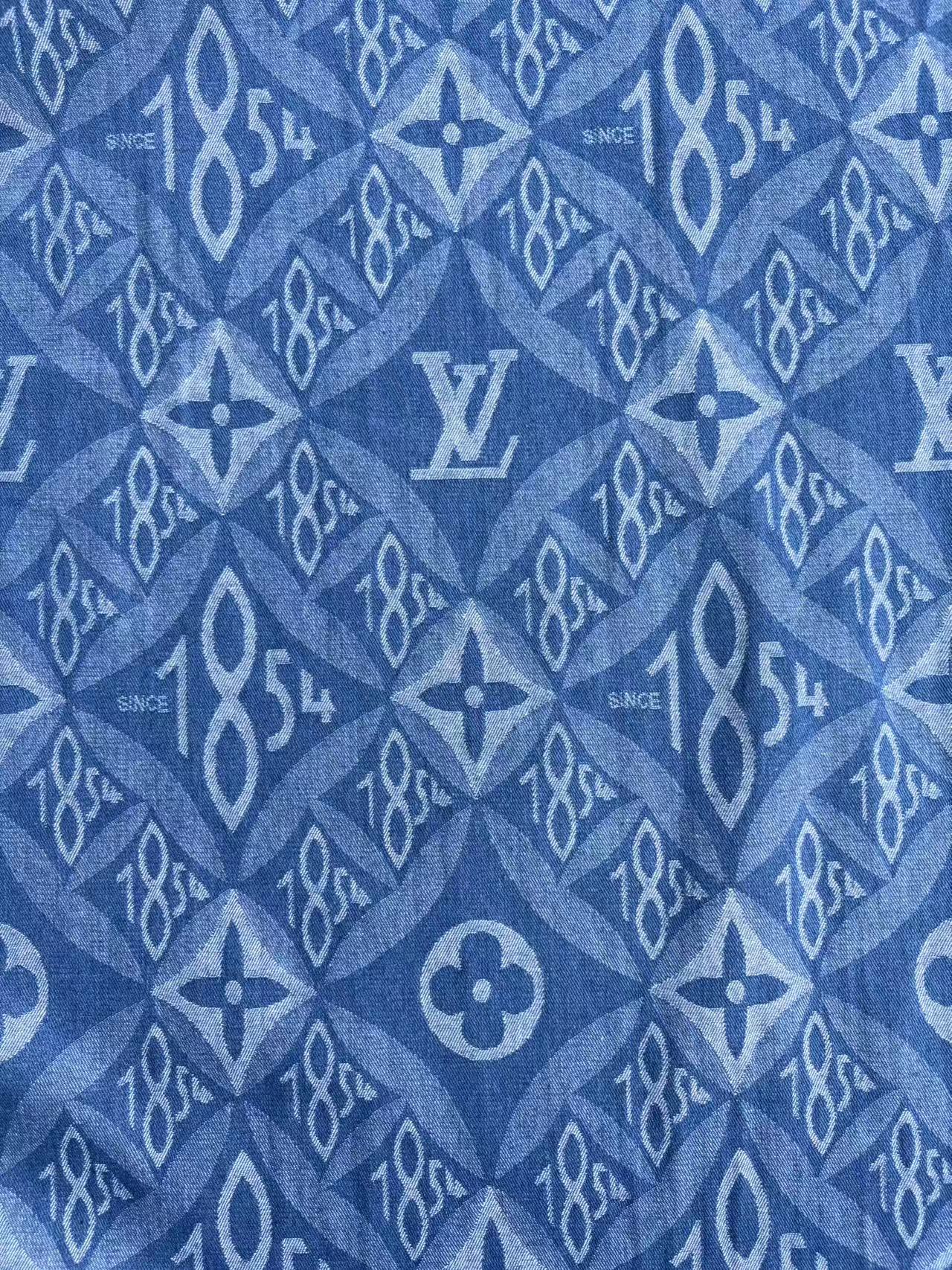 Cotton Denim 1854 Louis Vuitton DIY Custom Sewing Fabric