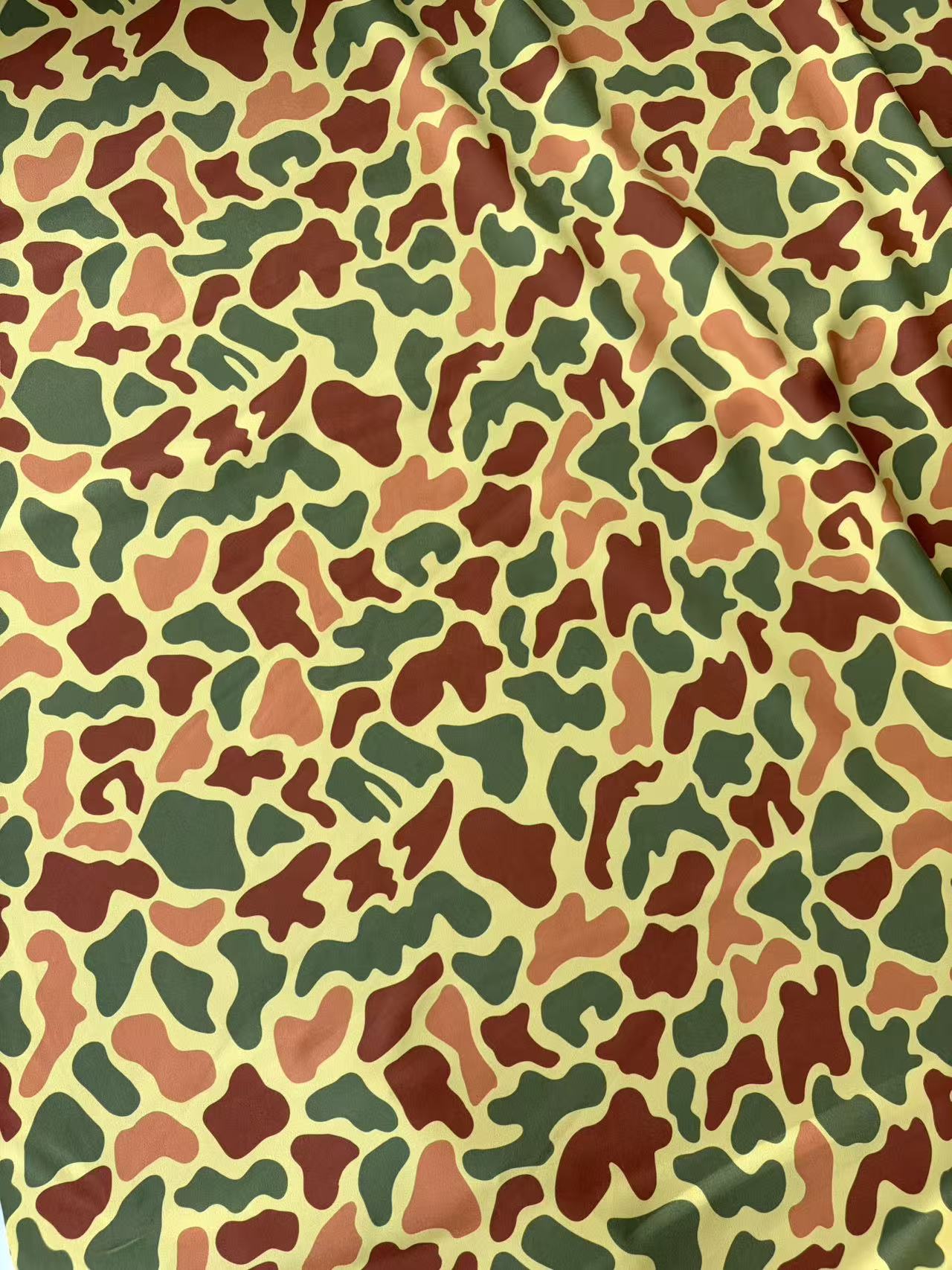 New Camo Suede Car Headliner Upholstery Fabric for DIY Crafts