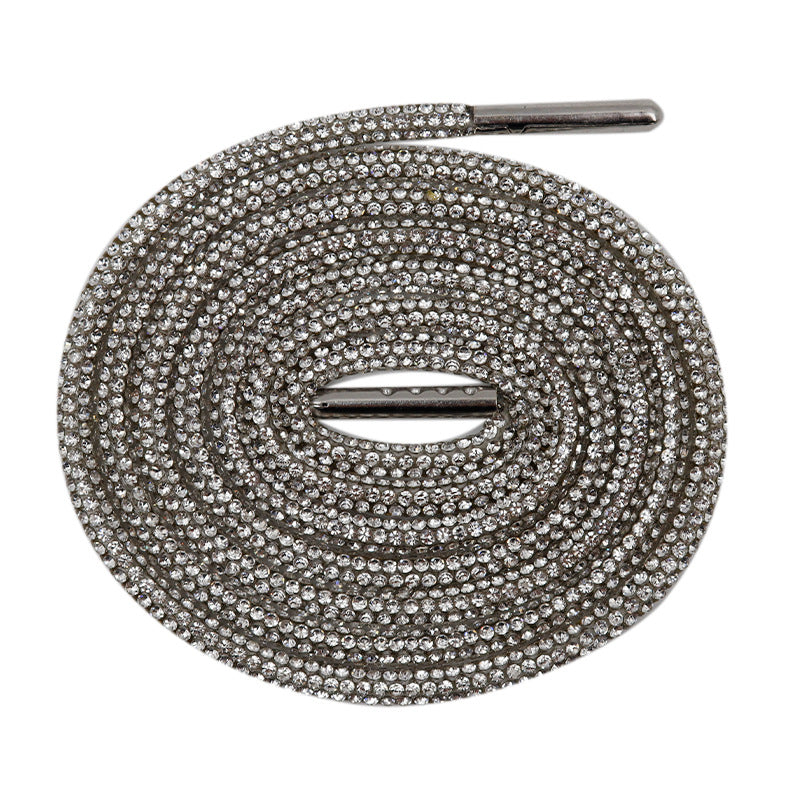 Bling Shiny Diamond Shoelace Custom Sneakers for AF1 DIY