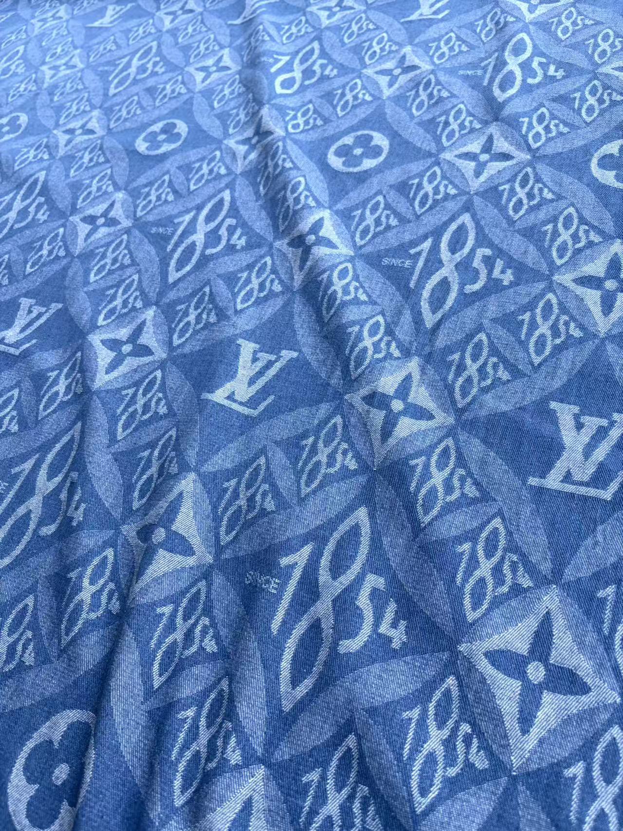 Cotton Denim 1854 Louis Vuitton DIY Custom Sewing Fabric