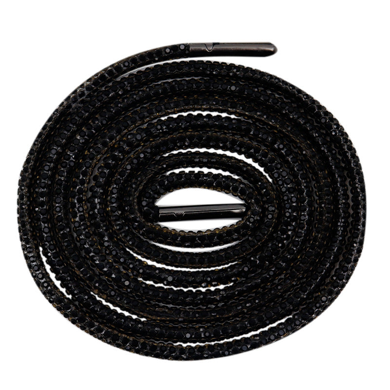 Bling Shiny Diamond Shoelace Custom Sneakers for AF1 DIY