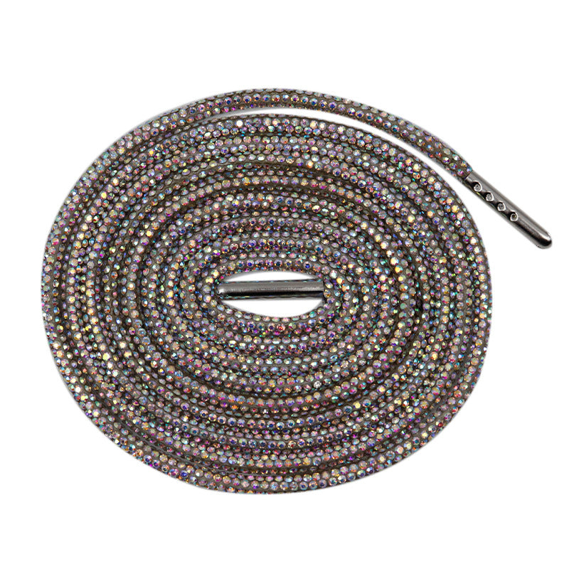 Bling Shiny Diamond Shoelace Custom Sneakers for AF1 DIY