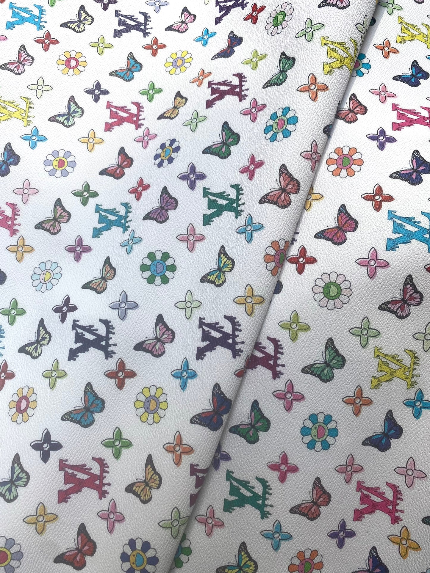 Louis Vuitton Murakami Takashi Vinyl Leather for Handmade Custom Creations DIY