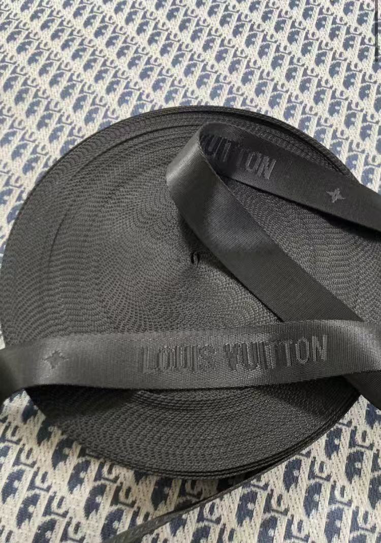 Custom Bag LV Strap Black Straps for Handmade DIY Bag Repair