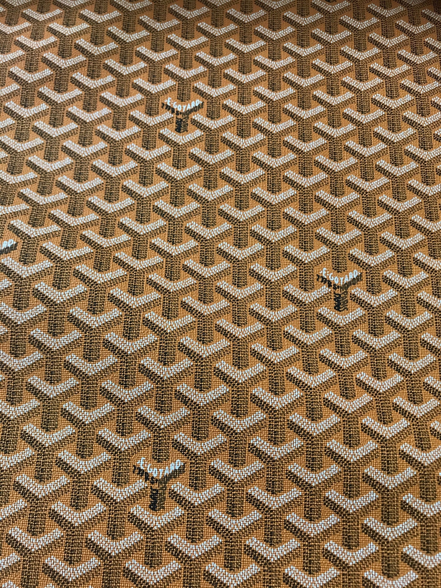 Muti-Color Goyard leather vinyl fabric for bag