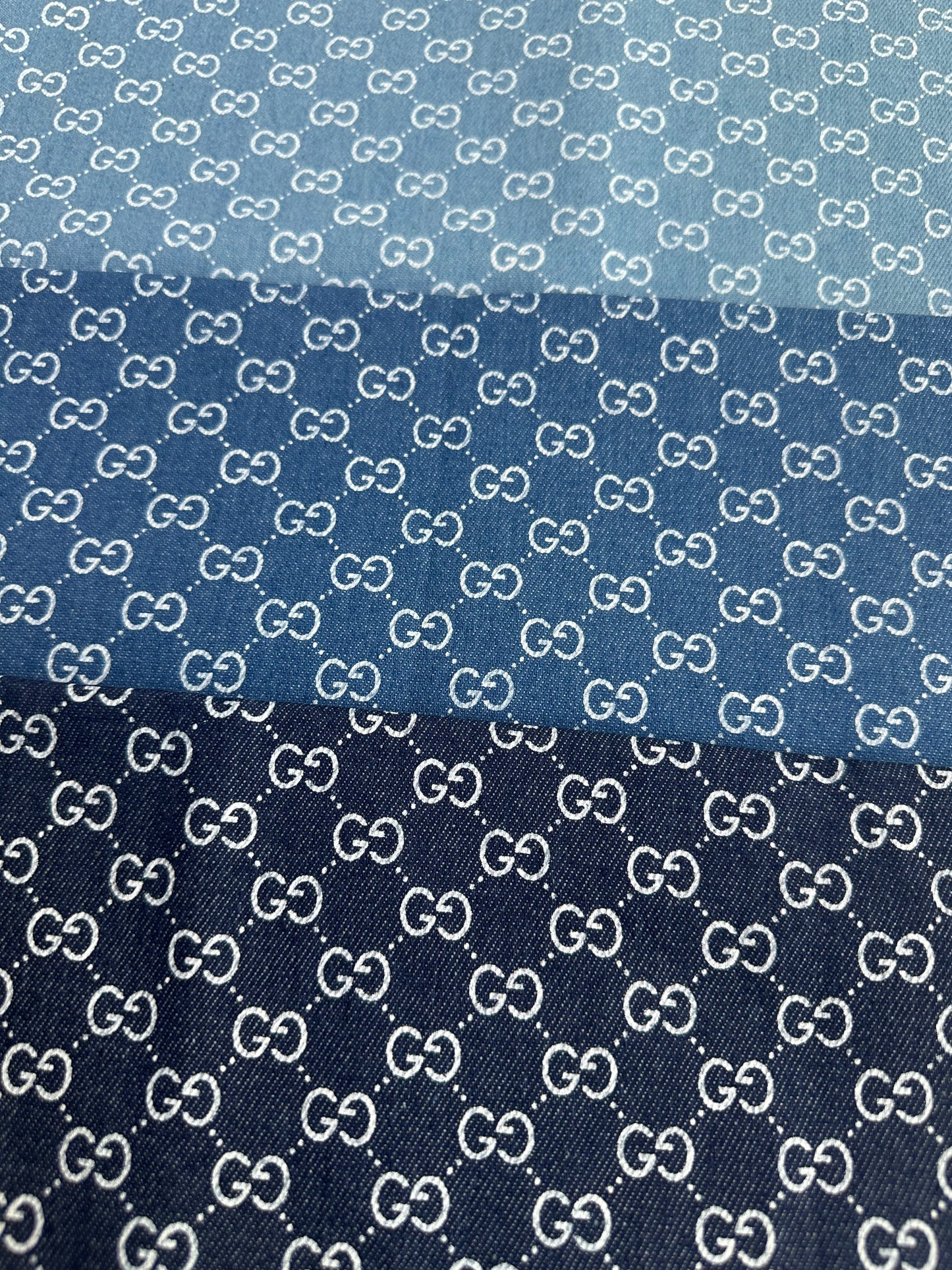 Denim Washed Gucci Jean Fabric for Clothing