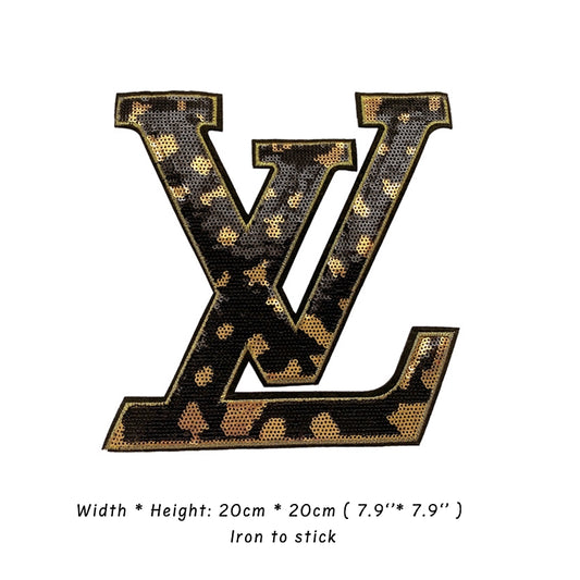 LV Patches for Custom Handmade Sewing Project