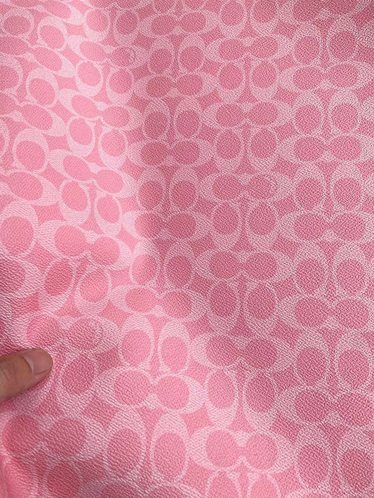 Pink  Coach Bag Leather Crocs DIY Designer Fabric Handmade
