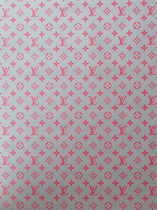 Pink Grey Louis Vuitton Custom Leather Sewing Projects DIY Sneaker