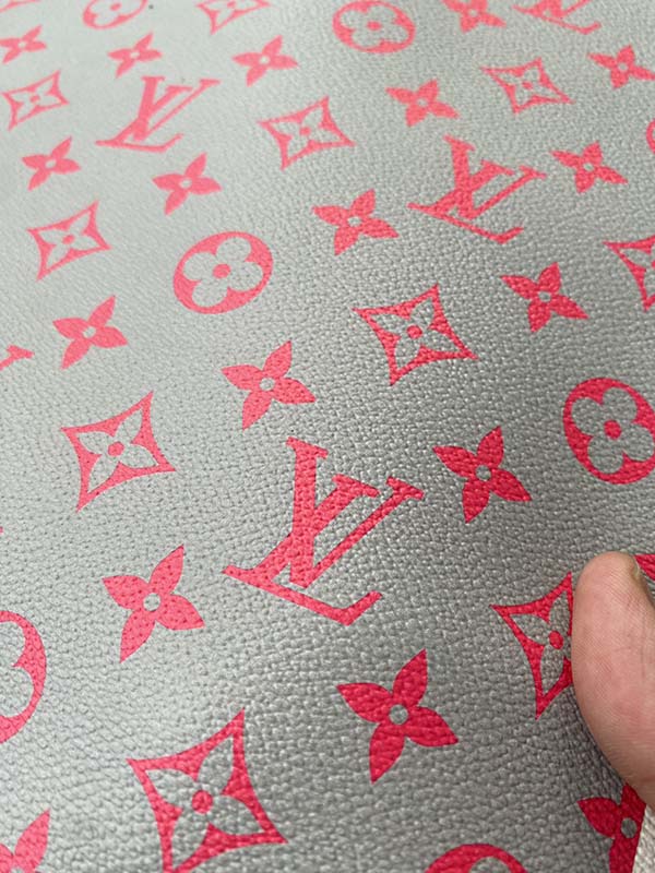 Pink Grey Louis Vuitton Custom Leather Sewing Projects DIY Sneaker