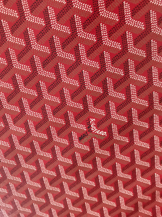 Best Quality Original Goyard Leather Fabric for Bag by Yard