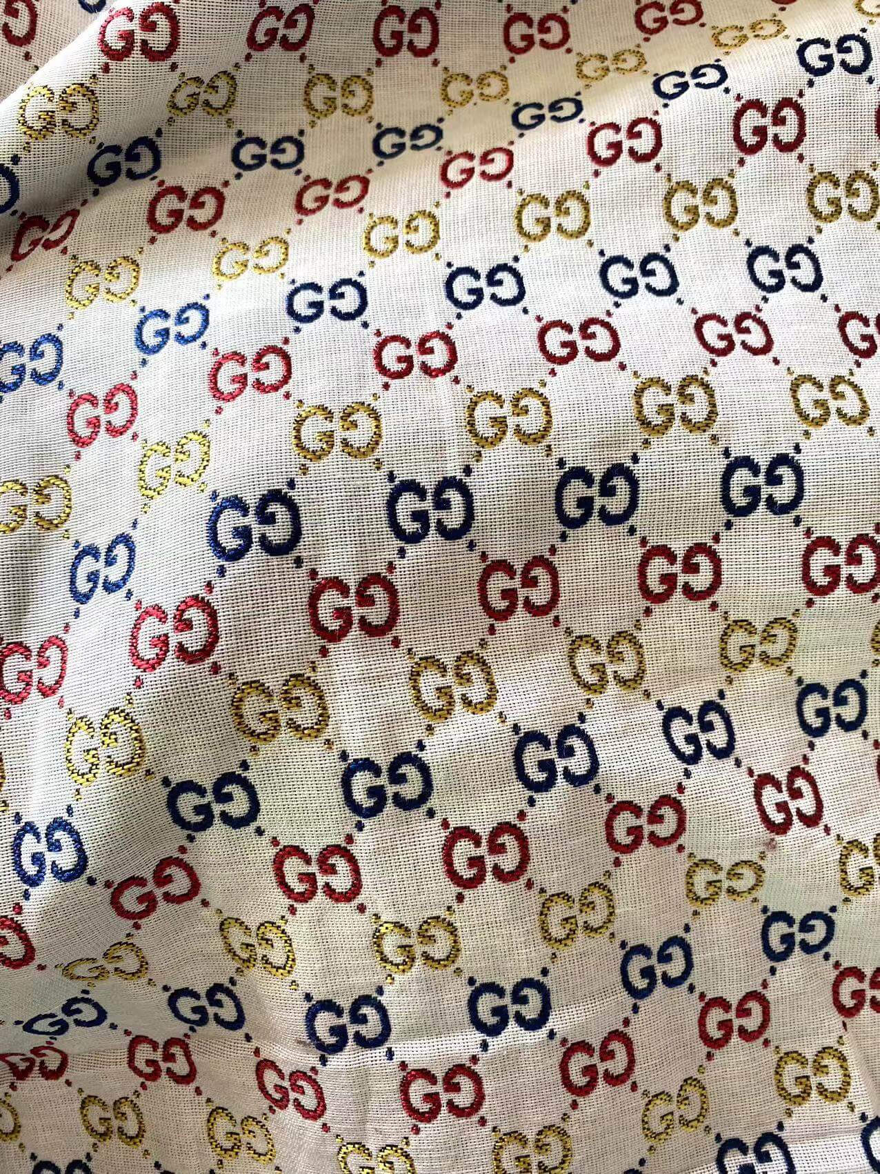 Colorful Gucci Upholstery Sofa Fabric for Sewing Handmade Custom Furniture Design