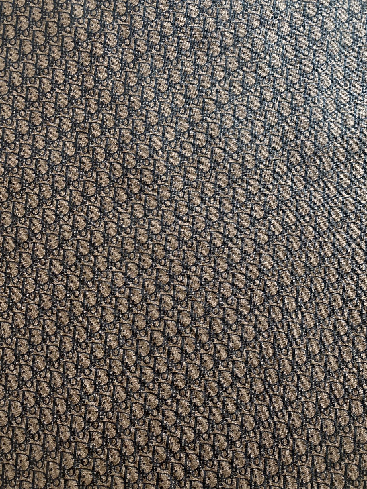 Custom Leather Brown Dior Sneaker Leather