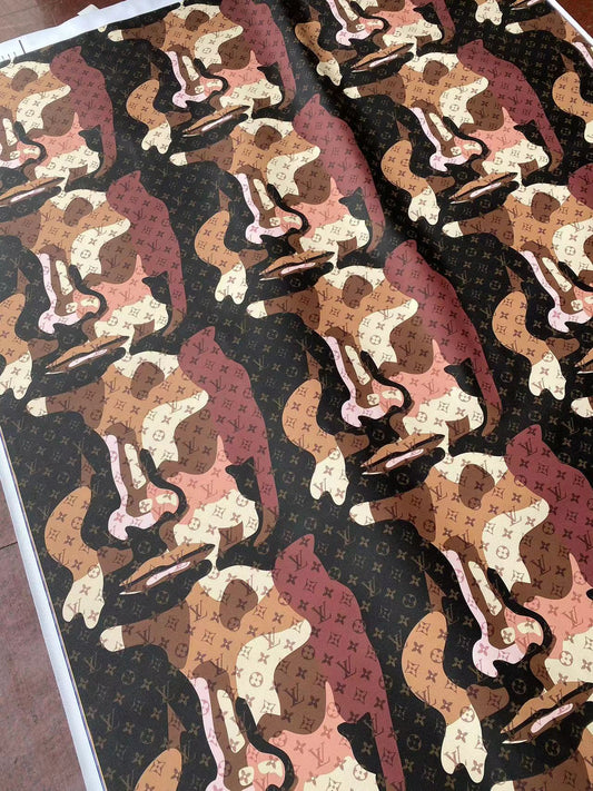 New Camo Louis Vuitton Leather for Handbag