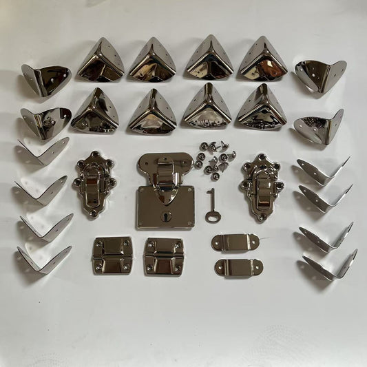 Silver LV Louis Vuitton Trunk Table Accessory for Handmade Custom Homedecor Accessories