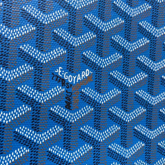 Deep Blue Goyard Premium Quality for Custom and Bag Sold by Yard